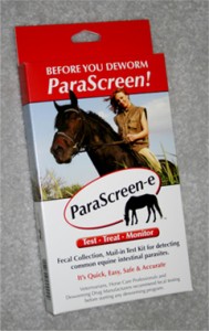 ParaScreen-E - Horse Fecal Egg Count Test, Equine Fecal Test, Stool Sample test for Horses, Deworming Products, Dewormer for Horses, Parasite control for Horses.